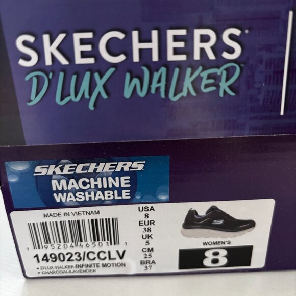 New in Box Skechers D'Lux Walker Infinite Motion Women's 8 - Picture 4 of 5